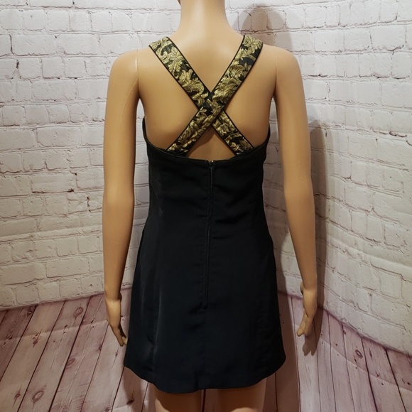 Black/gold party dress - Picture 3 of 8